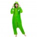 Mike Wazowski Onesie Green Couple Kigurumi Flannel Cartoon One Piece Pajamas