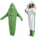 Green Dinosaur Pajamas Autumn and Winter Flannel Animal Onesie Kigurumi