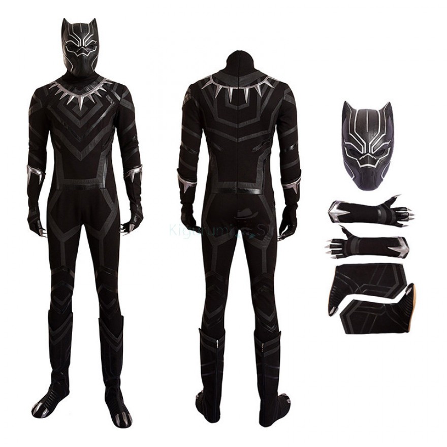 Panther Cosplay Costume Deluxe Outfit